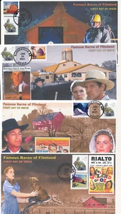 JVC CACHETS - 2021 BARNS ISSUE  FIRST DAY COVER  L.E. SET OF 4 ONLY 15 EACH MADE - Picture 1 of 5