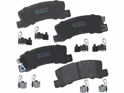 For 1987-1999 Toyota Camry Brake Pad Set Rear Bendix 69811NQ 1998 1995 1988 1989 - Imagem 1 de 2