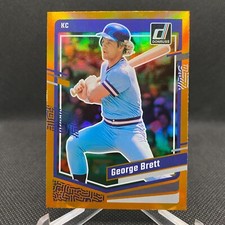 2023 Donruss Holo Orange #185 George Brett MLB Kansas City Royals