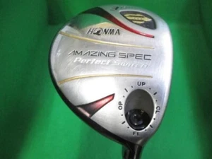 HONMA GOLF Perfect Switch 3W Fairway Wood Flex-R 3S ARMRQ6 PS No H/C F/S - Picture 1 of 5