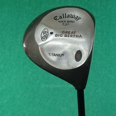 Controlador Callaway Great Big Bertha Warbird Titanio 7,5° UST SR7 Grafito Rígido Foto 1 de 4