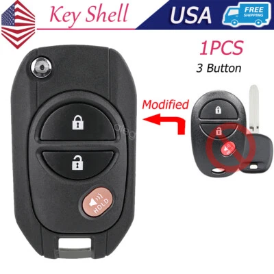 Cubierta de llave remota para Toyota Highlander 2008 2009 2010 2011 2012 2013 Foto 1 de 4