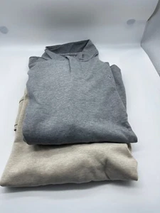 NUEVO CON ETIQUETAS Para hombres Polo Ralph Lauren Manga Larga Sudadera Dune Tostado Gris Marrón M XXL 029 - Imagen 1 de 6