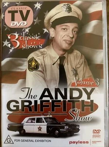 DVD NEW: The Andy Griffith Show (Volume 01) - 3 Classic Shows from 1960s TV Show - Picture 1 of 2