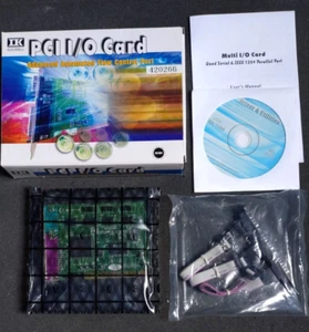 PCI I/O Card KOUWELL 223NP-4, 1x Parallel Port, 4x Seriel Port - Bild 1 von 3