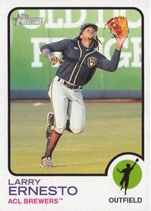 2022 TOPPS HERITAGE MINORS (#60) - LARRY ERNESTO