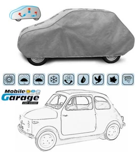 Autoabdeckung atmungsaktiv für Fiat 500 1957–1975 UV innen außen - Bild 1 von 6