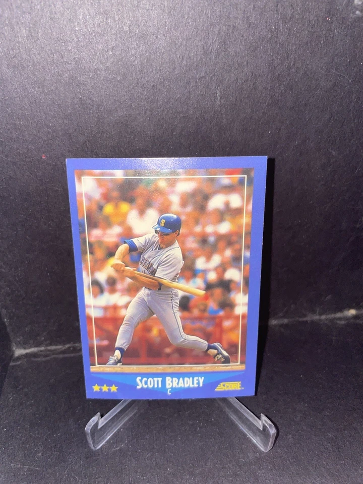 1988 Score #151 Scott Bradley Seattle Mariners - Image 1 of 2