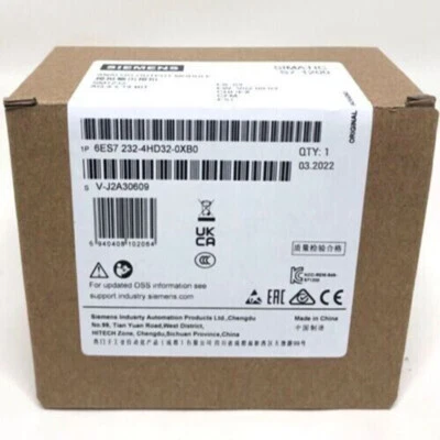 6ES7 232-4HD32-0XB0 NEW SIEMENS 6ES7232-4HD32-0XB0 S7-1200 Analog Output Module - Image 1 of 4