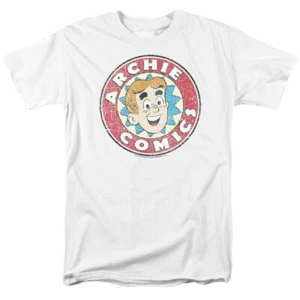 Archie Comics Logo T Shirt Licensed Comic Book Tee White - Picture 1 of 2