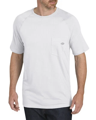Camiseta Dickies Para Hombres NUEVA Talla M-3XL Temp IQ Performance Manga Corta, Camiseta Bolsillo Foto 1 de 4
