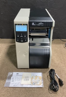 Zebra 110Xi4 USB Serial Parallel Ethernet Thermal Barcode Printer 113-801-00000 - Image 1 of 4