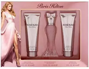 Rush Paris Hilton oz rose women spray perfume set 3.4 de parfum body fragrance - Picture 1 of 5