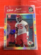 2016 Optic Chris Jones (Silver Prizm) Chiefs Rookie Card SP! #109