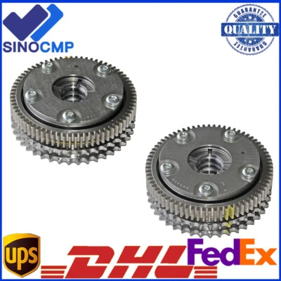 Ajustador de árbol de levas izquierdo y derecho de admisión 2 piezas para Mercedes-Benz W203 W164 W211 W221 Foto 1 de 4