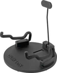 STAND GUITARE UNIVERSEL COMPACT ET PORTABLE NOIR QUIKLOK GI8 - Picture 1 of 5