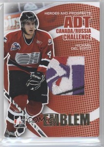 2008-09 ITG Heroes and Prospects Gold Emblem 1/1 Michael Del Zotto #CRE-10 0w2