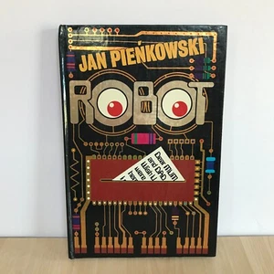 Jan Pienkowski Robot Pop Up Hardback Book Vintage 1981 Heinemann 1st Edition - Imagen 1 de 10