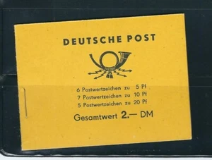 Germany DDR / MH 2 Five Years Plan , 1957 Booklet . MNH - Picture 1 of 2