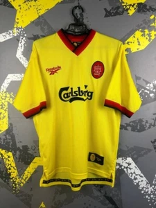 Liverpool Jersey Away football Soccer shirt 1997 - 1999 Reebok Men 38/40 ig93 - Picture 1 of 9