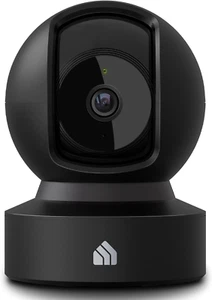 Indoor 1080P Pan-Tilt WiFi Security Camera with Night Vision & Motion Alert - Picture 1 of 12
