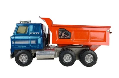 Vtg 1970s ERTL International Transtar Automatic Hydraulic Cabover Dump Truck - Image 1 of 4