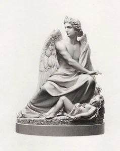 WOW 1800 JAMES SHERWOOD WESTMACOTT Grabado "El Observador Fiel" Certificado de Autenticidad enmarcado - Imagen 1 de 2