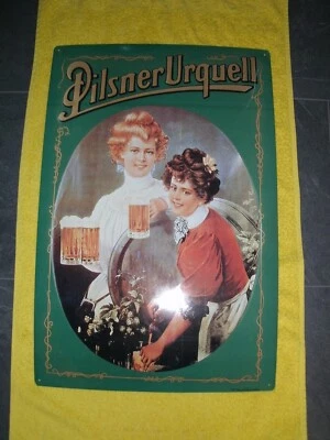 Blechschild Bier Pilsener Urquell Retro 60 x 40 Deko Retro Nostalgie neuwertig - Bild 1 von 4