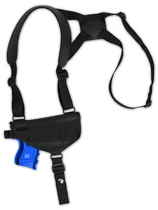Barsony Cross Harness Gun Shoulder Holster Springfield Compact, Sub-Compact 9 40 - Picture 1 of 7