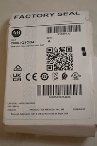 AB 2080-IQ4OB4 Digital I/O Combo Module 2080IQ4OB4 - Bild 1 von 4