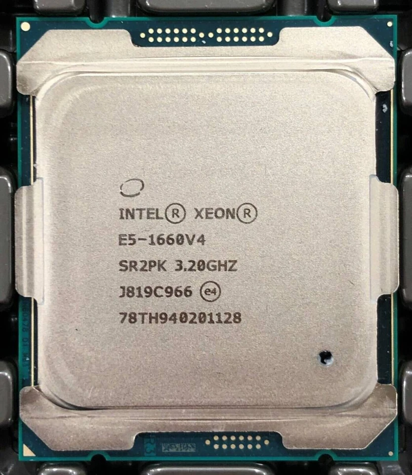 [Used Part] CPU Intel Xeon E5-1660V4 3.20 GHz TB 3.80 GHz SR2PK Socket FCLGA2011 - Image 1 of 1