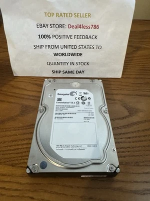**ZERO HOURS** ST4000NM0033-Seagate- 4TB 7200RPM 128MB 6.0Gb/s 3.5" HD- NOB - Image 1 of 2