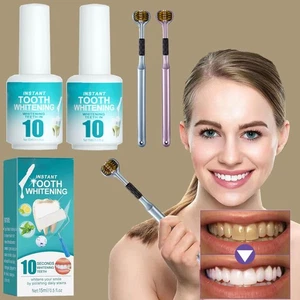 Tooth Paint Instant Whitening Paint for Teeth Teeth Whitening Gel Paint Polish - Picture 1 of 28