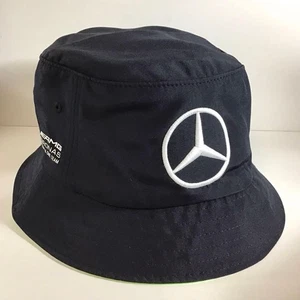 Sombrero cubo Mercedes AMG Petronas bordado logotipo estrella nuevo sin usar - Imagen 1 de 11
