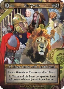 Sorcery Sir Yvain Unique Non-Foil Arthurian Legends - Bild 1 von 1