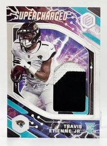 2021 Panini Elements Supercharged Travis Etienne Jr RC Patch 40/47 Jaguars - Picture 1 of 2