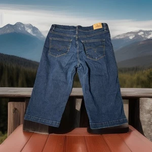 Levis 548 Damen Jeans perfekt schlankmachend 14 Crop blau Denim Hose - Bild 1 von 6