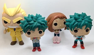 Funko Pop! My Hero Academia Lot 2 X Deku - Teacher All Might and Ochaco NO Boxes - Picture 1 of 17