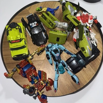 Transformers La Película Figura Lote Mixto de 7 Mustang Salen Foto 1 de 4