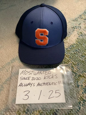 NWT Top Of The World NCAA Syracuse Orange Logo Blue Mist SnapBack Hat FREE SHIP - Image 1 of 4