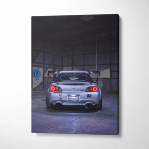 Honda S2000 High Resolution Museum Quality Vertical Car Canvas Print #006 - Picture 1 of 14