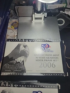 2006 50 State Quarters Silver Proof Set - Picture 1 of 1