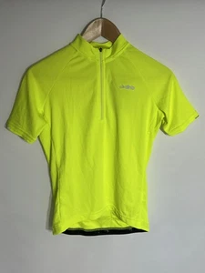 DHB Cycling Jersey High Visibility | Ladies | Fluro Yellow | Size 10 | New - Picture 1 of 12