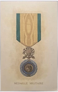 AK Frankreich Medaille Militaire Militär J Picot Medaille - Bild 1 von 2