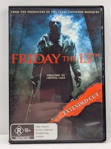 Friday The 13th Extended Cut DVD Reg4 PAL PreOwned Jared Padalecki Aaron Yoo - Picture 1 of 7