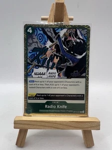 Radio Cuchillo OP10-041 Raro | Royal Blood | One Piece TCG | LP/NM - Imagen 1 de 14