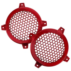  2 Pcs Mesh Speaker Grill Cover Horn Protective Case Round Covers - Bild 1 von 12