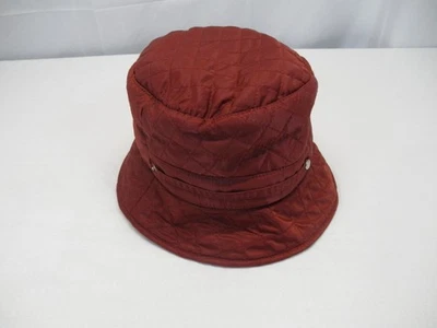 Sombrero de cubo acolchado forrado Betmar New York ~ Borgoña - Nylon/Poliéster Foto 1 de 4