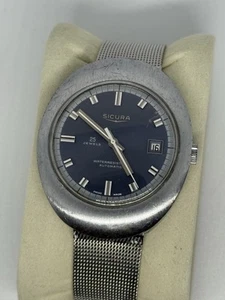 Orologio Sicura breitling Automatic ovettone Disco Volante Vintage - Foto 1 di 6