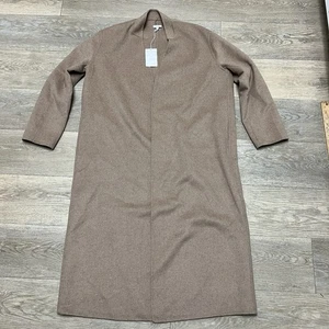 NWT Brand New- Splendid x Cella Jane Waist-Tie Wool Coat Med Womens Missing Tie - Picture 1 of 14